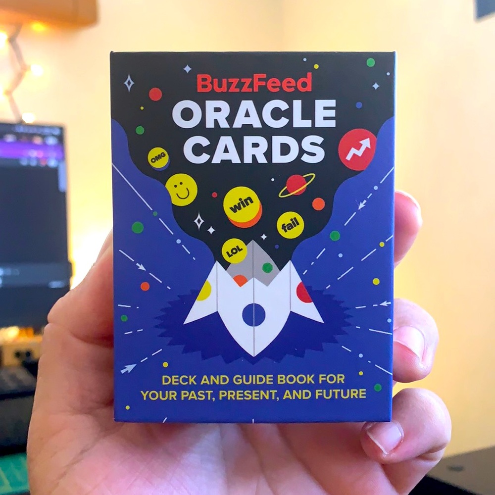 Buzzfeed Oracle Cards - opened nevee used -